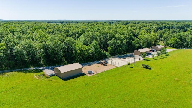 3701 S 1500th Rd, Rich Hill, MO 64779 - aerial view of a forest