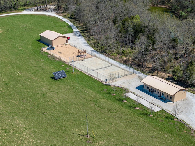 3701 S 1500th Rd, Rich Hill, MO 64779 - aerial view of property and surrounding area