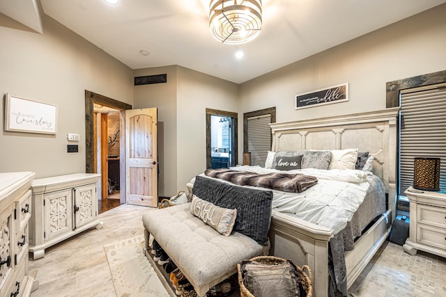 3701 S 1500th Rd, Rich Hill, MO 64779 - bedroom featuring recessed lighting