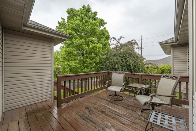 5425 S Westwood Ave, Springfield, MO 65810 - view of wooden deck
