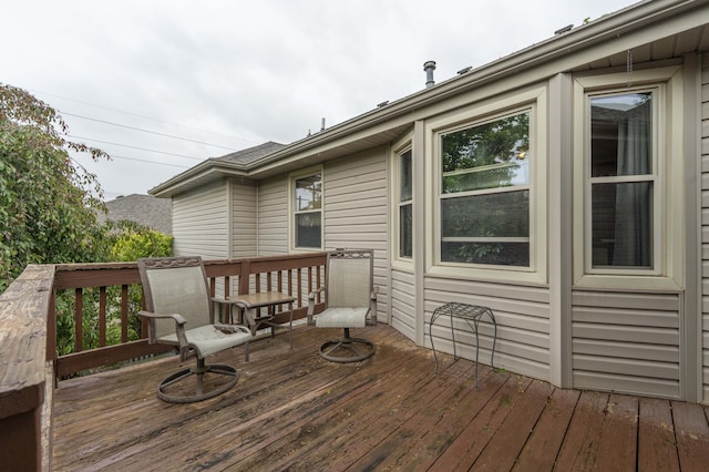 5425 S Westwood Ave, Springfield, MO 65810 - view of wooden deck