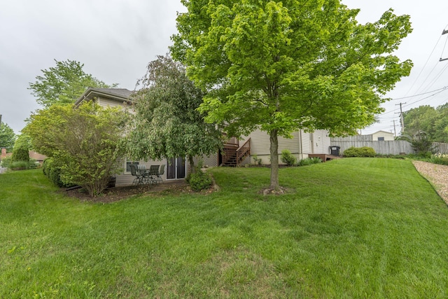 5425 S Westwood Ave, Springfield, MO 65810 - view of yard featuring stairway