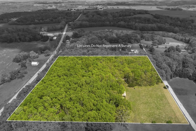 189 High Ridge Rd, Marshfield, MO 65706 - bird's eye view of a heavily wooded area