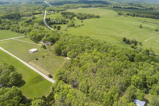 189 High Ridge Rd, Marshfield, MO 65706 - aerial view of property's location featuring rural landscape and a forest