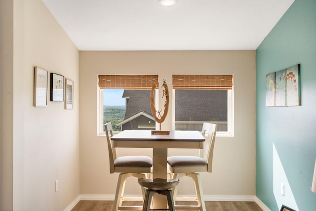 3112 S Vinyards Terrace Parkway Unit 4, Branson, MO 65616 - dining space featuring wood finished floors and baseboards