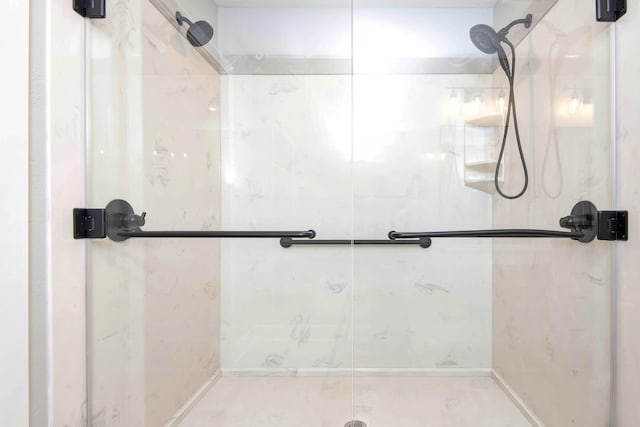 full bath with a stall shower