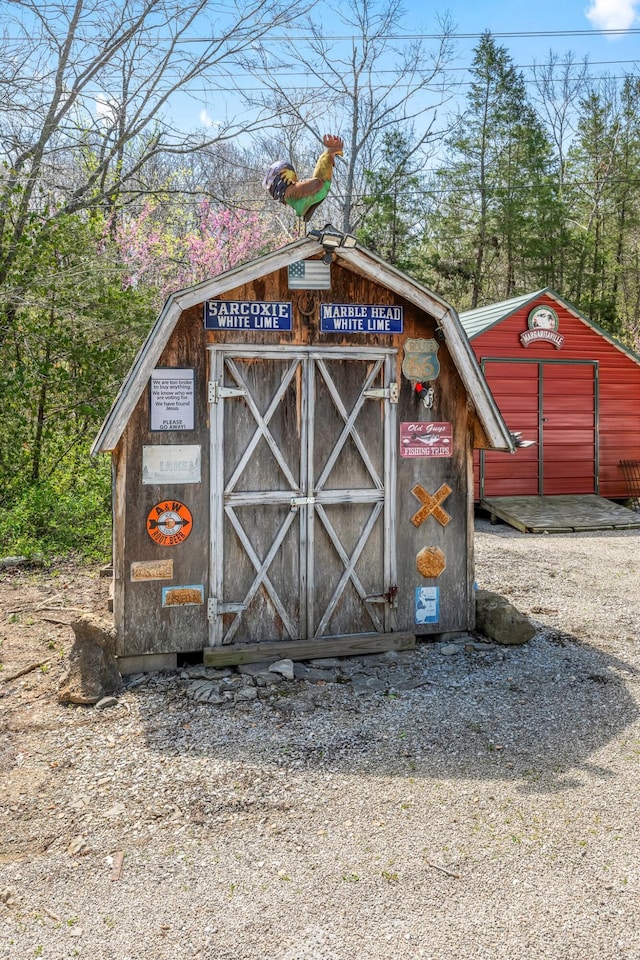 167 Motel Ln, Cape Fair, MO 65624 - view of outdoor structure with an outbuilding