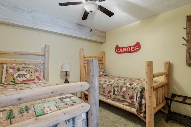 167 Motel Ln, Cape Fair, MO 65624 - bedroom featuring carpet and a ceiling fan