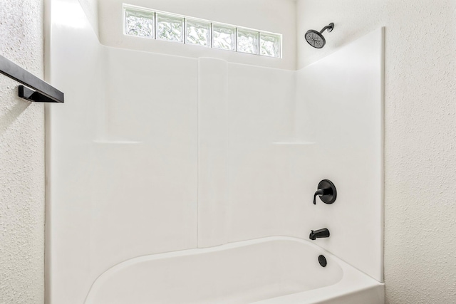 bathroom featuring tub / shower combination