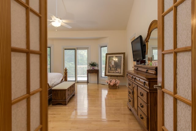 62 Turtledove Ln, Lampe, MO 65681 - bedroom featuring access to exterior and light wood finished floors