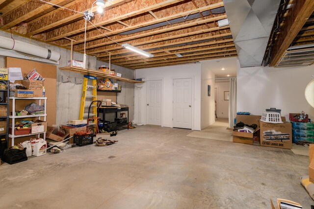 62 Turtledove Ln, Lampe, MO 65681 - view of unfinished basement