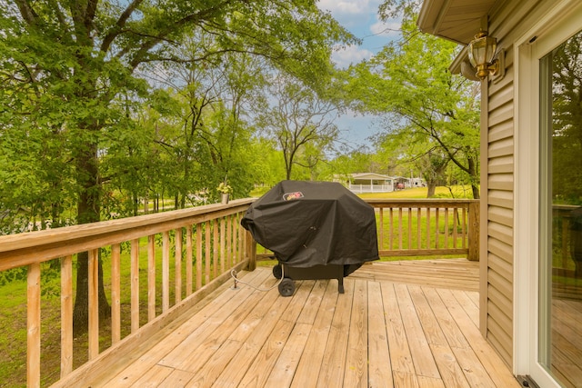 62 Turtledove Ln, Lampe, MO 65681 - deck with a grill
