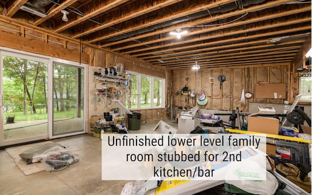 62 Turtledove Ln, Lampe, MO 65681 - view of below grade area