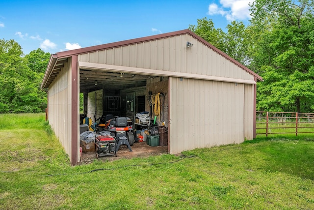4949 S 196th Rd, Halfway, MO 65663 - view of pole building