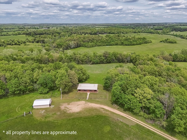 4949 S 196th Rd, Halfway, MO 65663 - bird's eye view