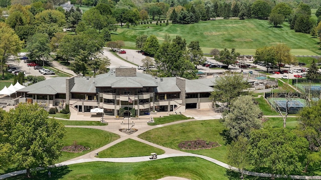5245 S Stonehaven Dr, Springfield, MO 65809 - drone / aerial view of a tree filled landscape