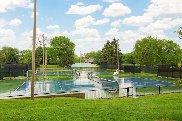 5245 S Stonehaven Dr, Springfield, MO 65809 - view of community with a tennis court