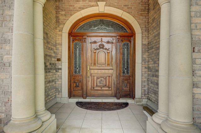 5245 S Stonehaven Dr, Springfield, MO 65809 - entrance to property with brick siding