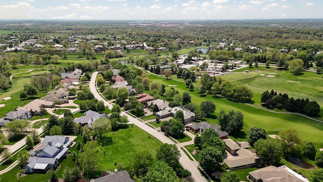 5245 S Stonehaven Dr, Springfield, MO 65809 - aerial perspective of suburban area with a golf club