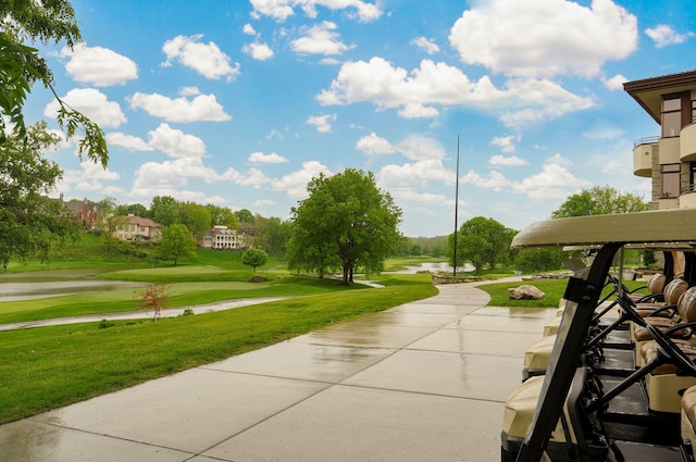 5245 S Stonehaven Dr, Springfield, MO 65809 - view of property's community featuring golf course view and a yard