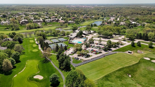 5245 S Stonehaven Dr, Springfield, MO 65809 - bird's eye view of a nearby body of water and a golf course