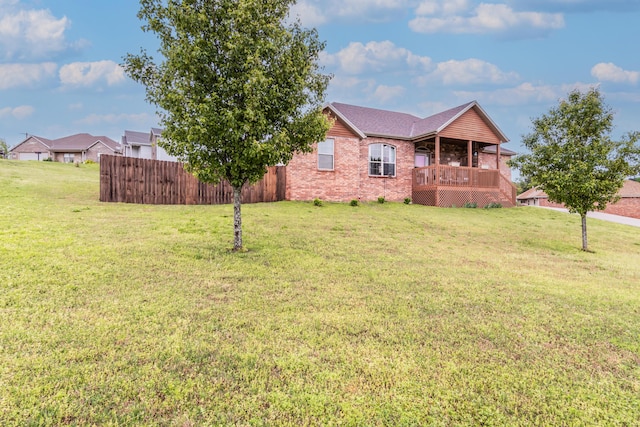 view of front of property featuring brick siding and a shingled roof