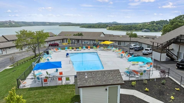 11863 State Highway 13 118 & 119, Kimberling City, MO 65686 - view of pool featuring a water view