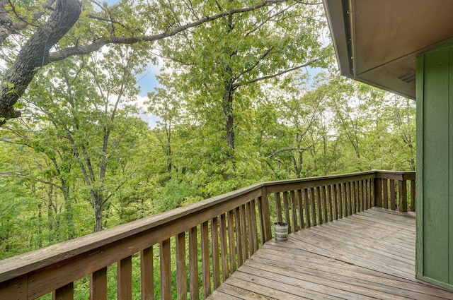 view of deck