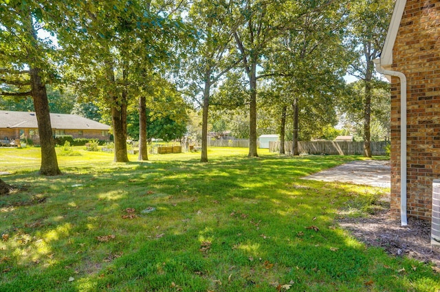 view of yard