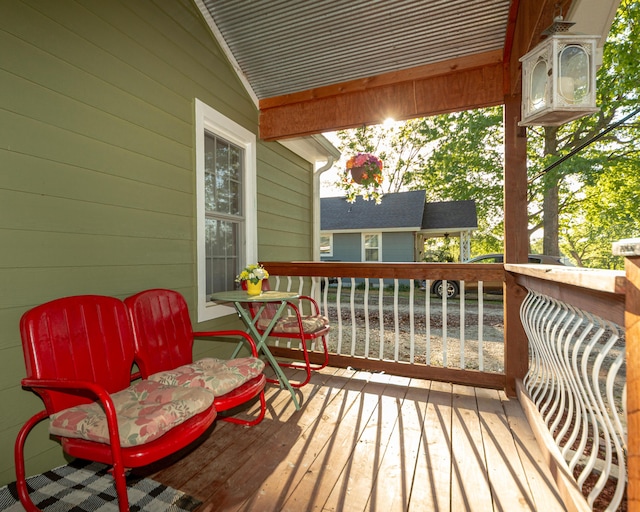 111 W Olive St, El Dorado Springs, MO 64744 - view of deck