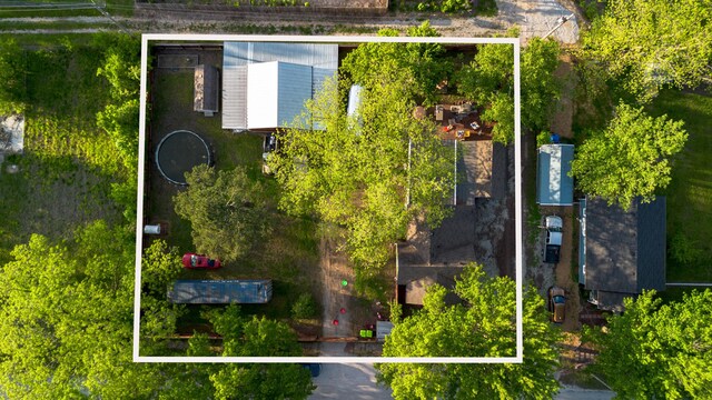 111 W Olive St, El Dorado Springs, MO 64744 - view of property location featuring property parcel outlined