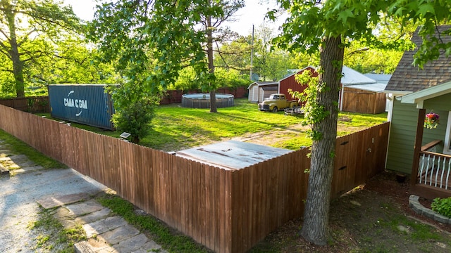 111 W Olive St, El Dorado Springs, MO 64744 - view of yard