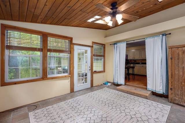 4855 E Cimarron Ln, Springfield, MO 65803 - unfurnished sunroom featuring healthy amount of natural light and french doors