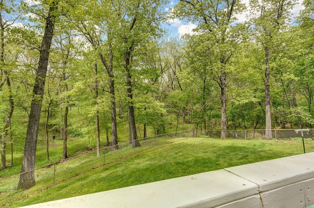 4855 E Cimarron Ln, Springfield, MO 65803 - view of yard featuring a wooded view