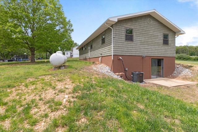 79 County Road 101, Gainesville, MO 65655 - view of home's exterior featuring a yard and central AC