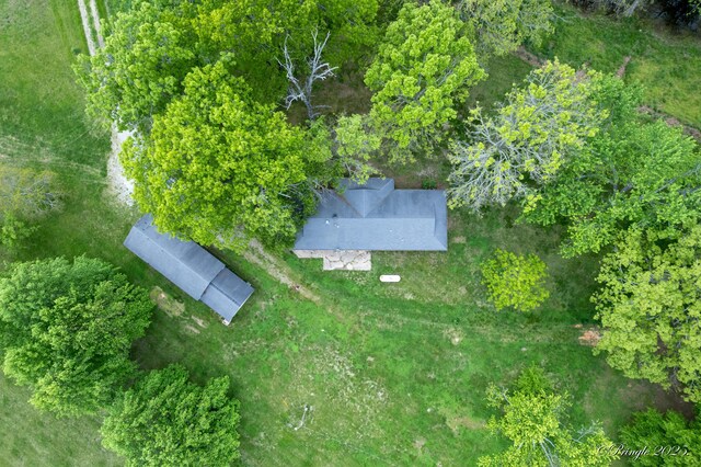 aerial view of property's location