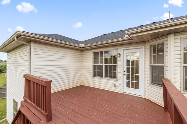 view of deck