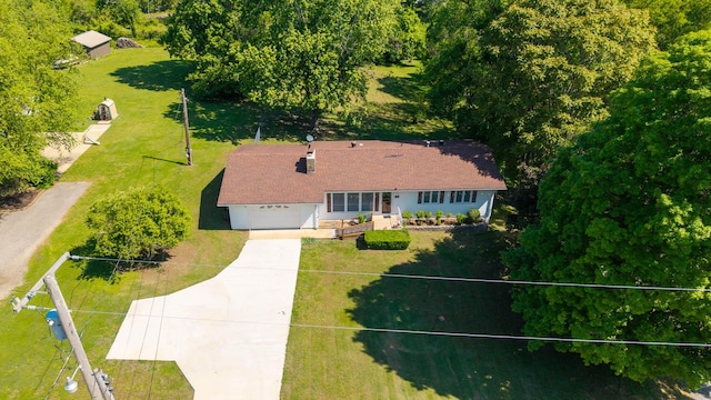 920 Oak St, Thayer, MO 65791 - view from above of property
