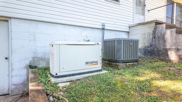 920 Oak St, Thayer, MO 65791 - exterior view of central air condition unit and a power unit
