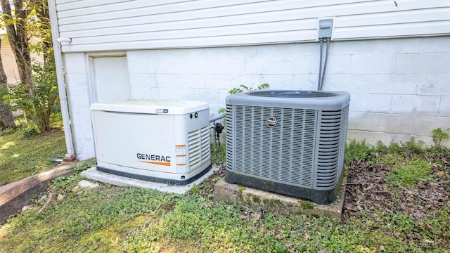 920 Oak St, Thayer, MO 65791 - exterior view of a power unit and central air condition unit