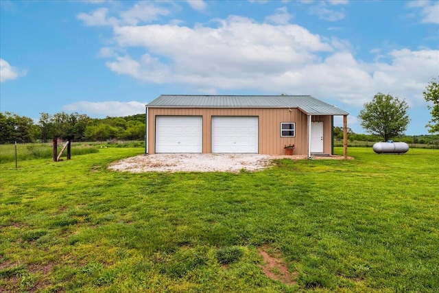 1215 E 515th Rd, Morrisville, MO 65710 - view of detached garage