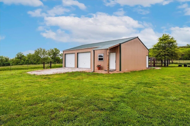 1215 E 515th Rd, Morrisville, MO 65710 - view of detached garage