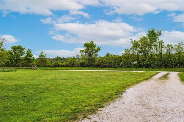 1215 E 515th Rd, Morrisville, MO 65710 - view of property's community featuring a lawn and a forest view