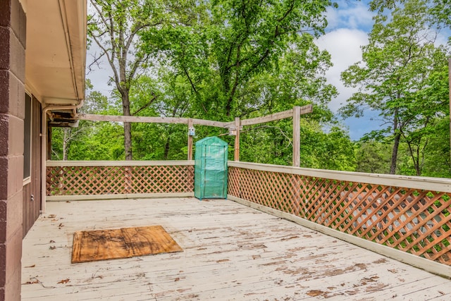 713 Taneycomo Rd, Branson, MO 65616 - view of deck