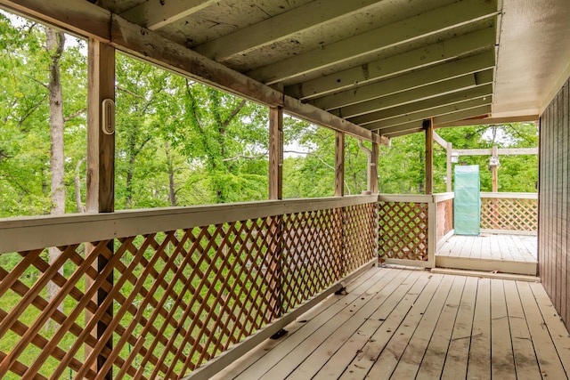713 Taneycomo Rd, Branson, MO 65616 - view of wooden terrace