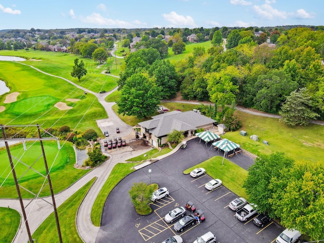 3260 W Rivulet Pass, Springfield, MO 65810 - bird's eye view of a golf course and a large body of water