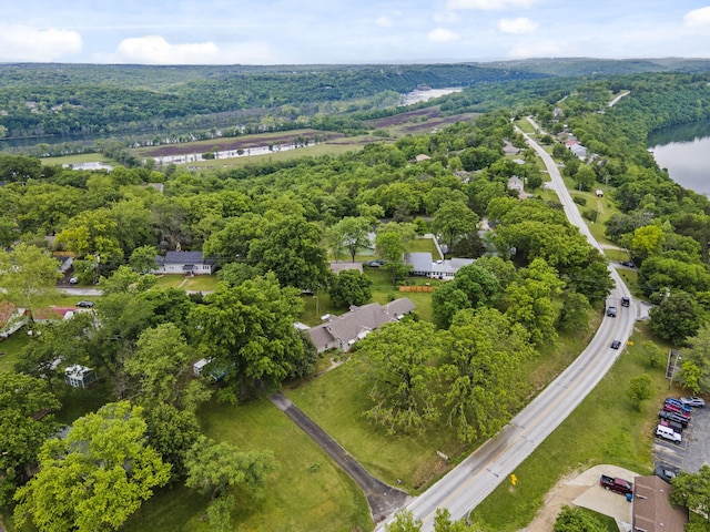 191 State Highway Y, Forsyth, MO 65653 - aerial view of property's location featuring a nearby body of water and a forest