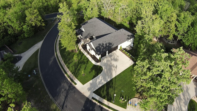 drone / aerial view