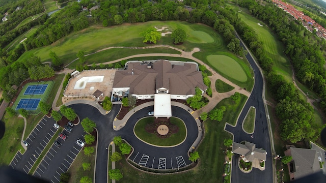 view of property location featuring a golf course