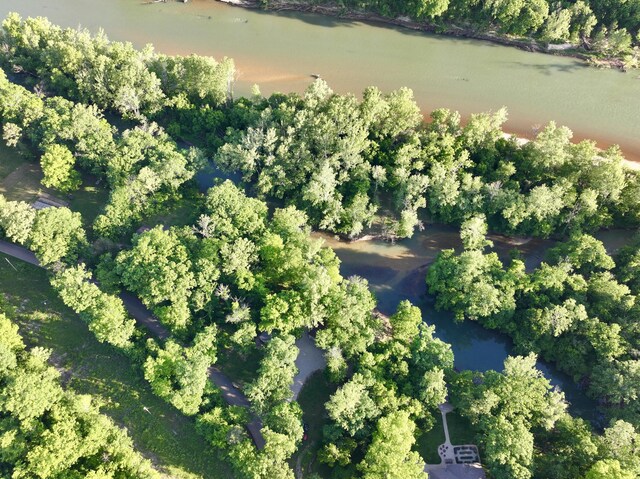 1424 Brown Rd, Van Buren, MO 63965 - aerial overview of property's location featuring a nearby body of water